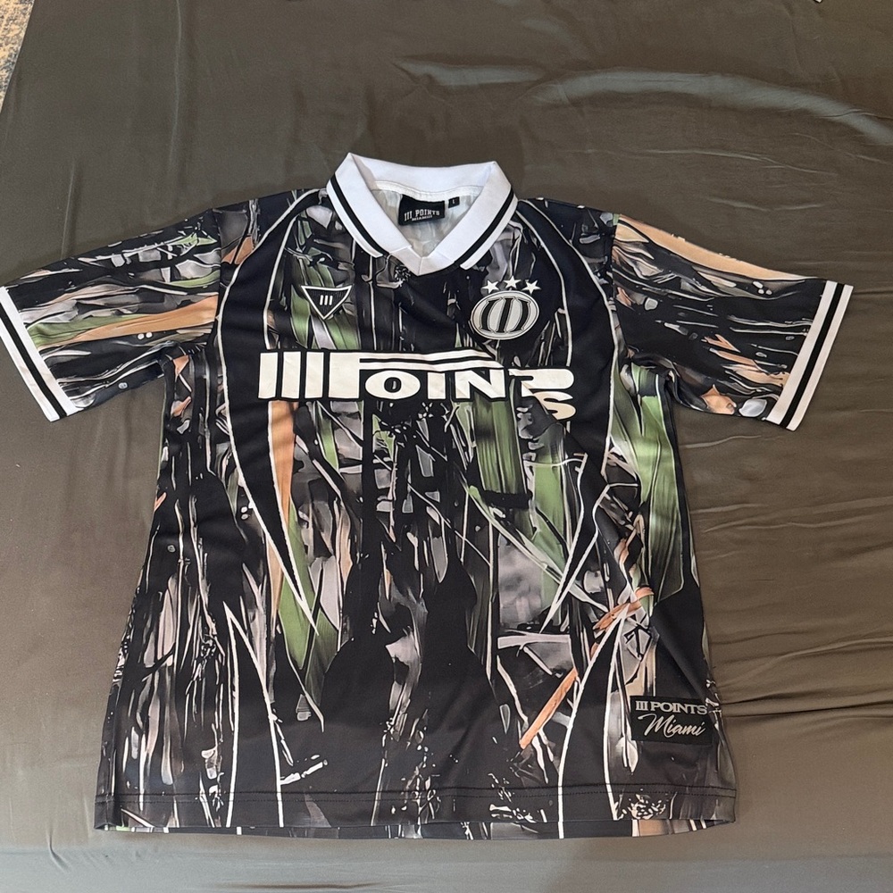 iii Points Authentic Camouflage Soccer Kit Jersey